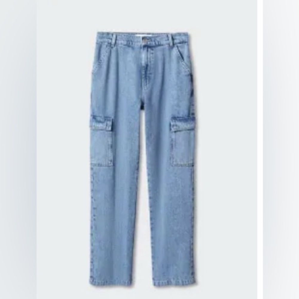 Mango pocket cargo jeans